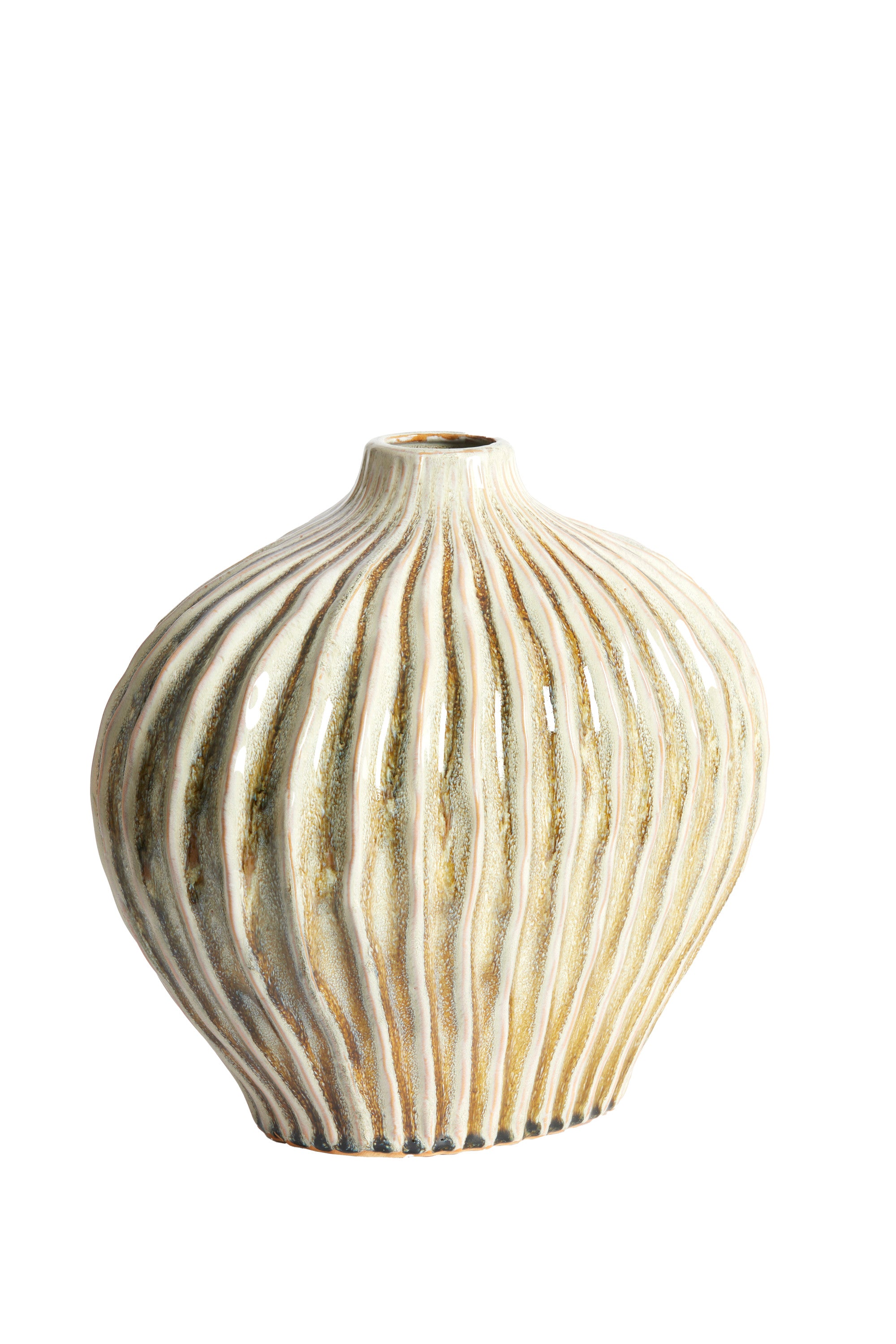 Lorito Olive Green Ceramic Vase 30cm