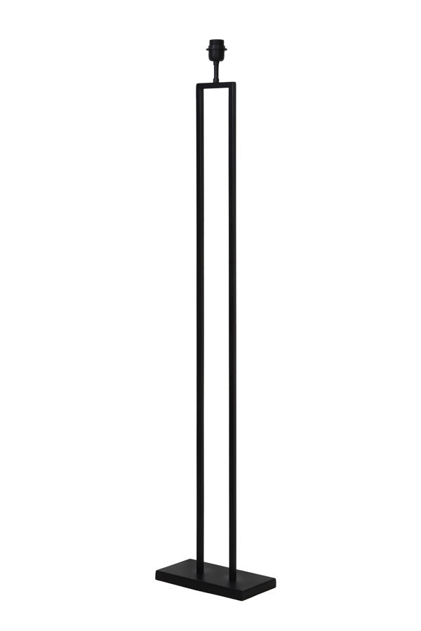Shiva Matt Black Metal Floor Lamp Base