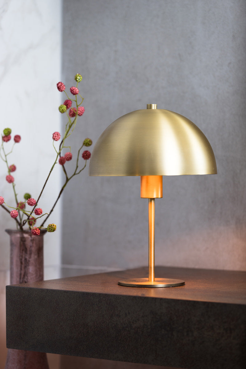 Merel Antique Bronze Metal Table Lamp 35cm