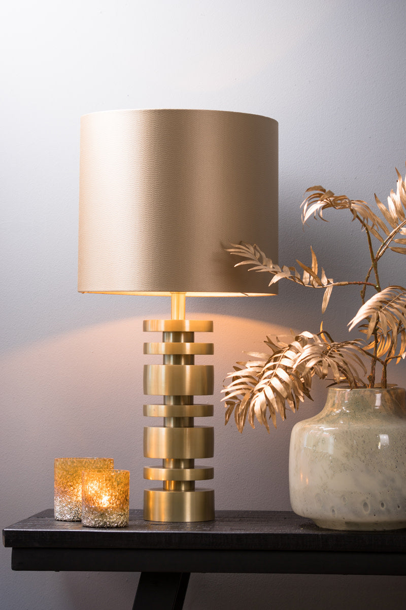 Desley Matt Gold Metal Table Lamp Base 40cm
