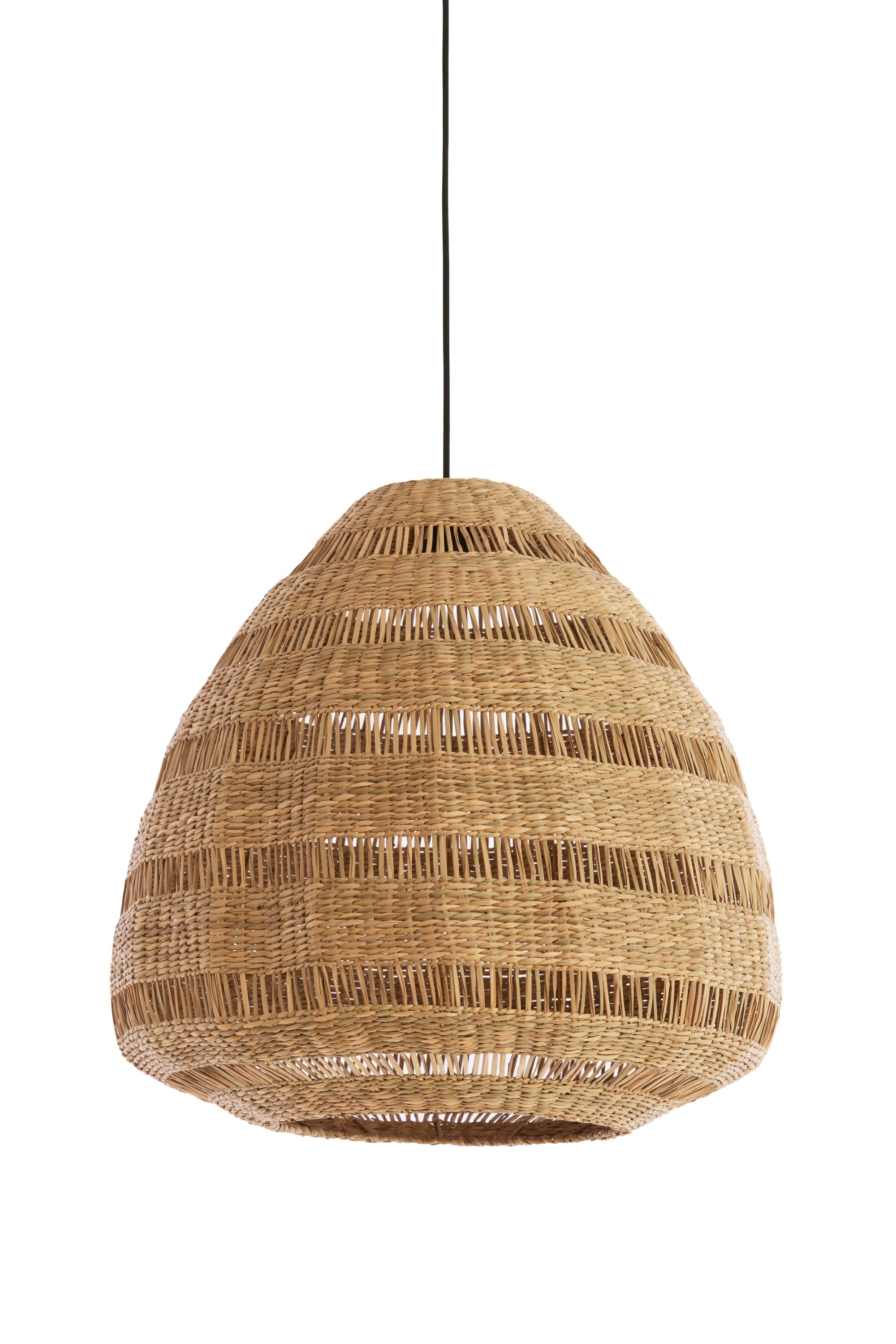Soluna Natural Seagrass Pendant Light 56cm