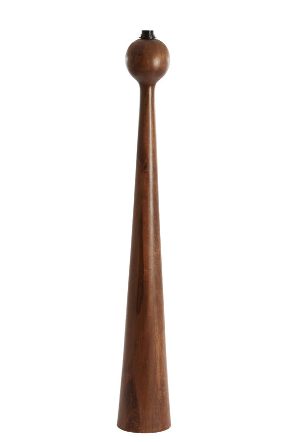 Festina Russet Wood Floor Lamp Base