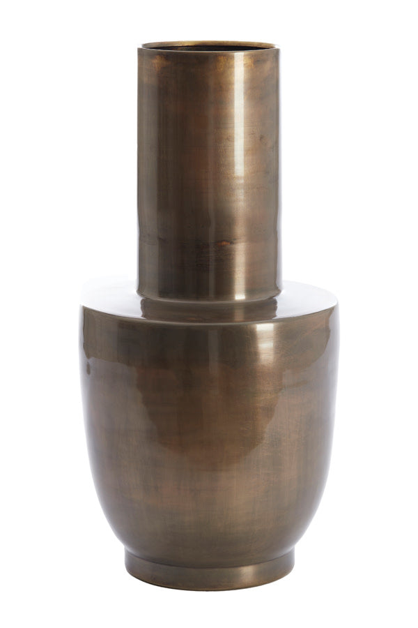 Datuh Antique Bronze Metal Vase