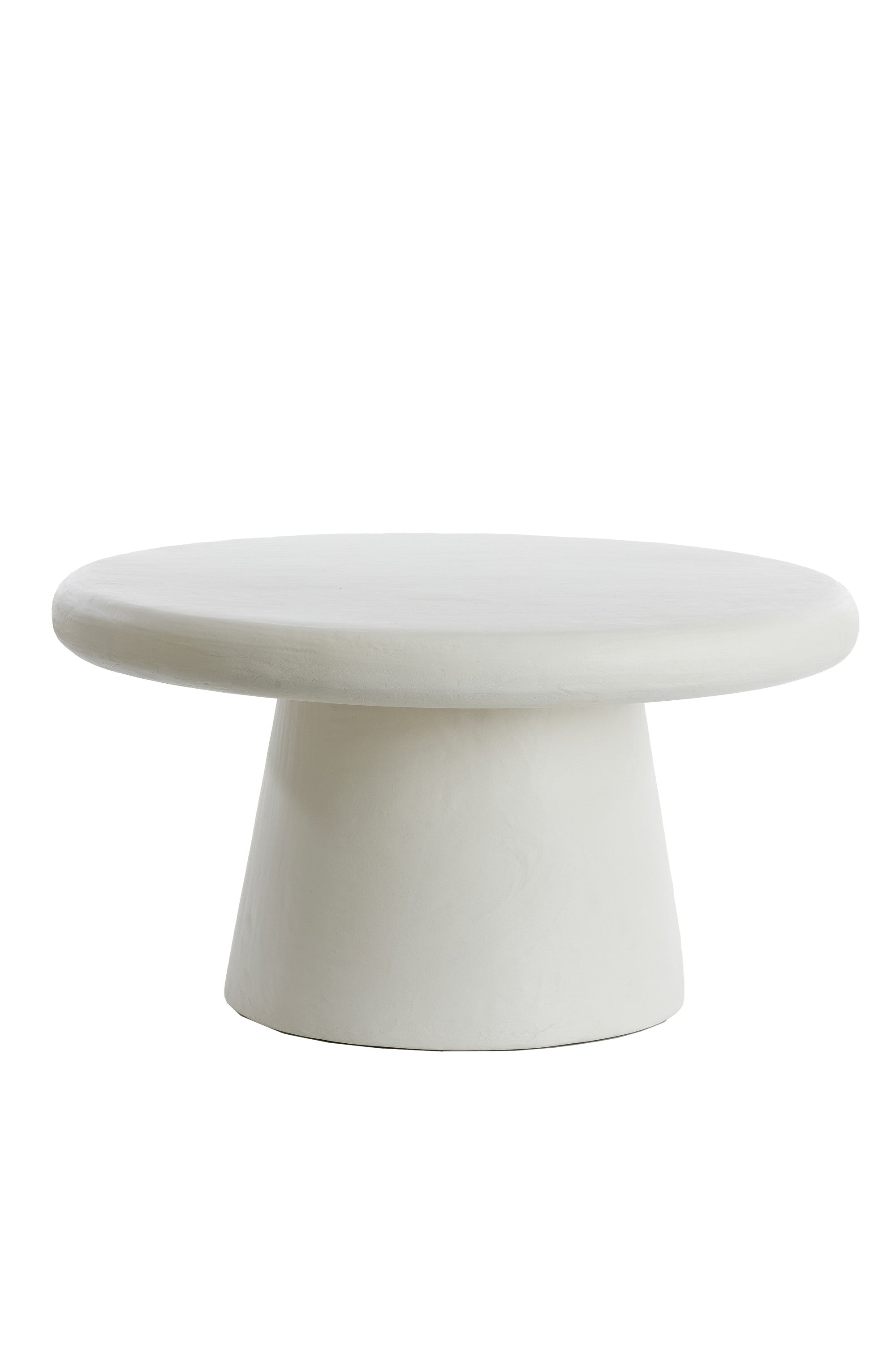 Kulona Cream Wood Round Coffee Table 70cm