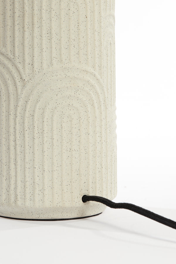 Diego Ecru Ceramic Table Lamp Base 51cm