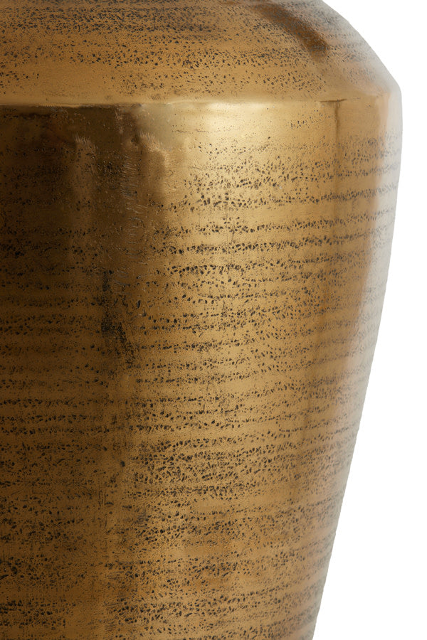 Louie Antique Bronze Metal Vase 68cm