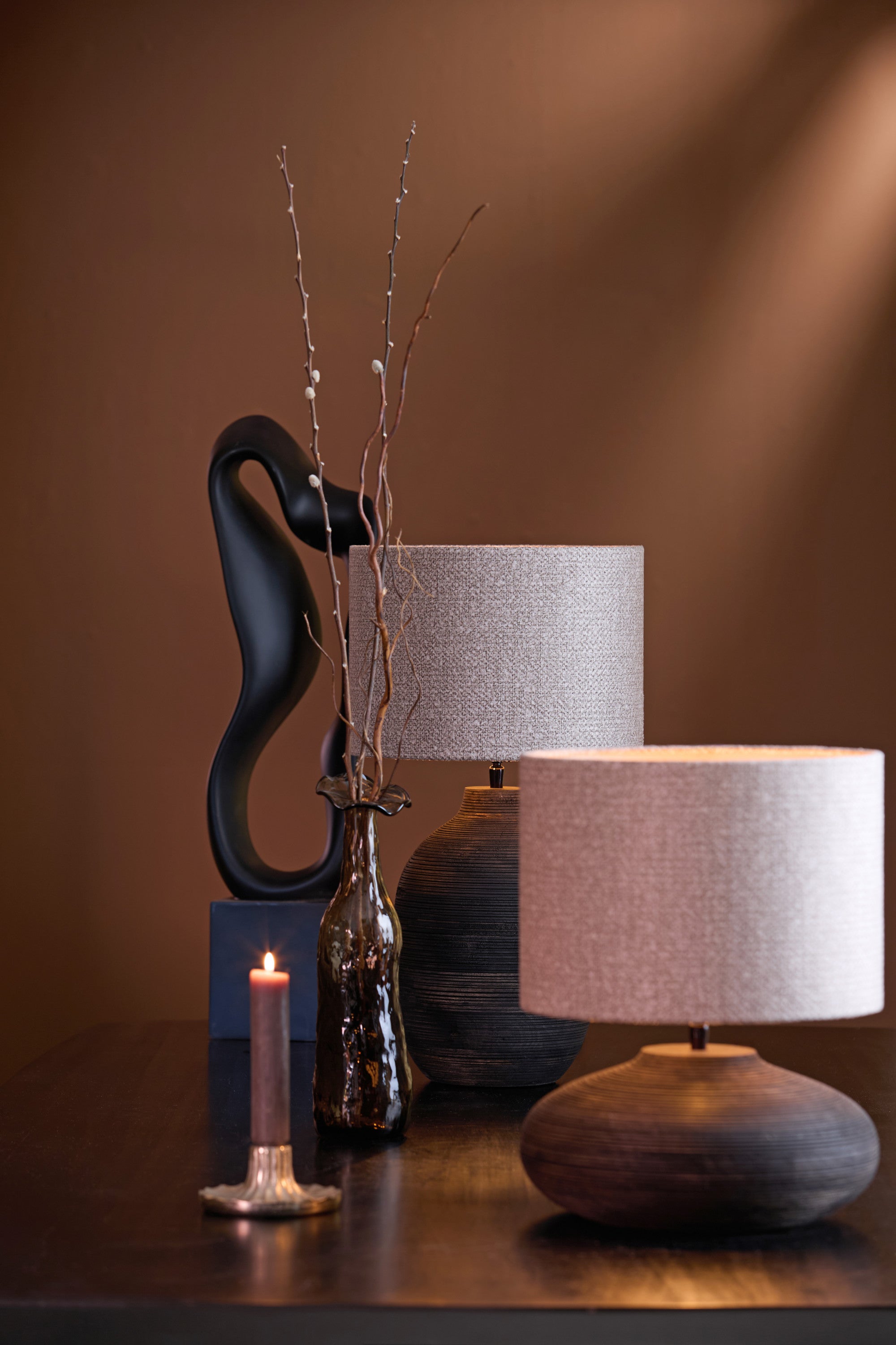 Najac Matt Black Ornament