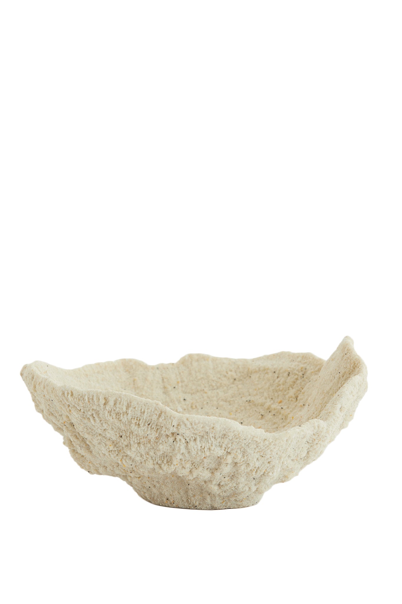Coral Cream Ornament 11cm