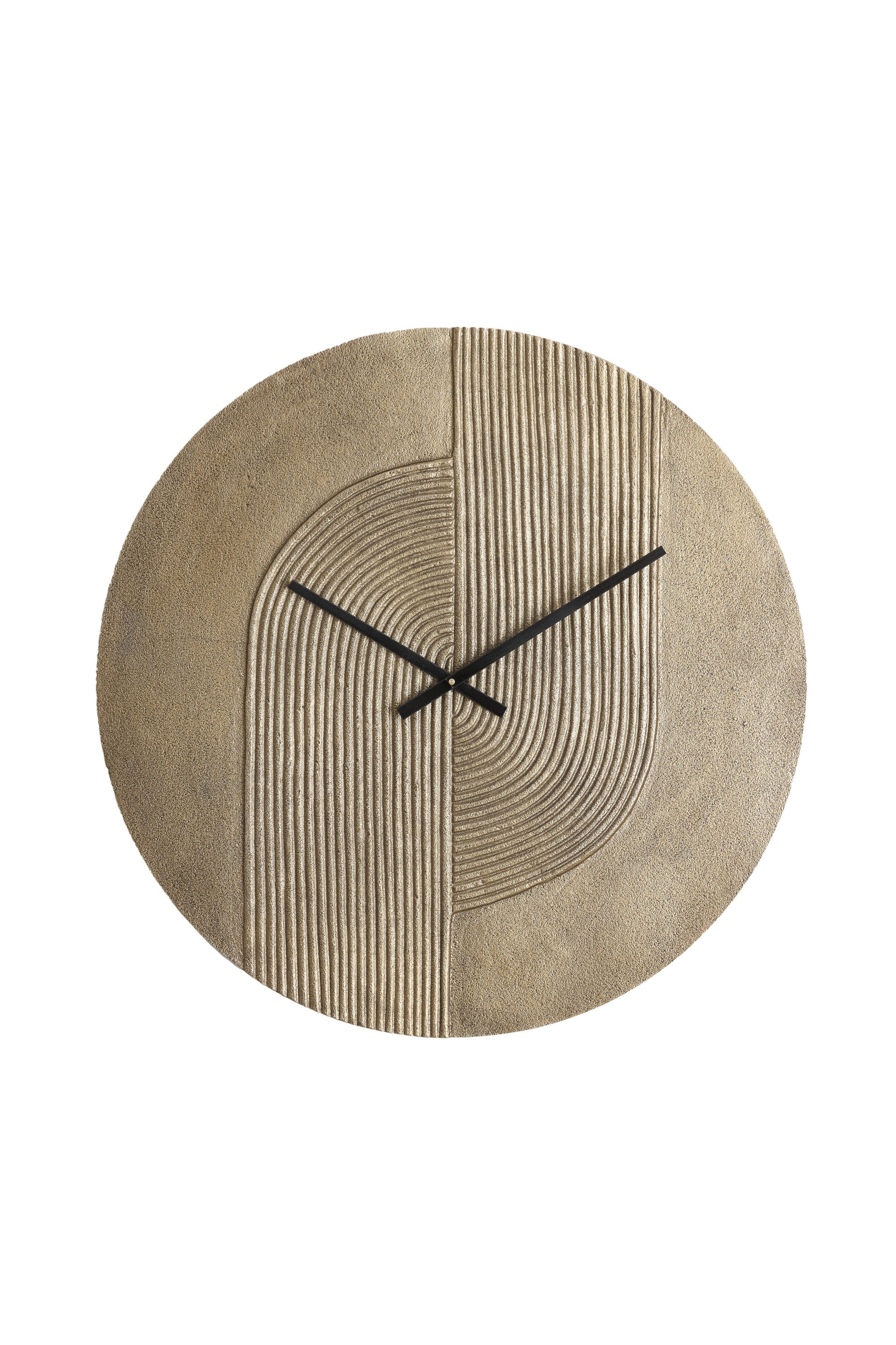 Gwenna Antique Bronze Metal Wall Clock