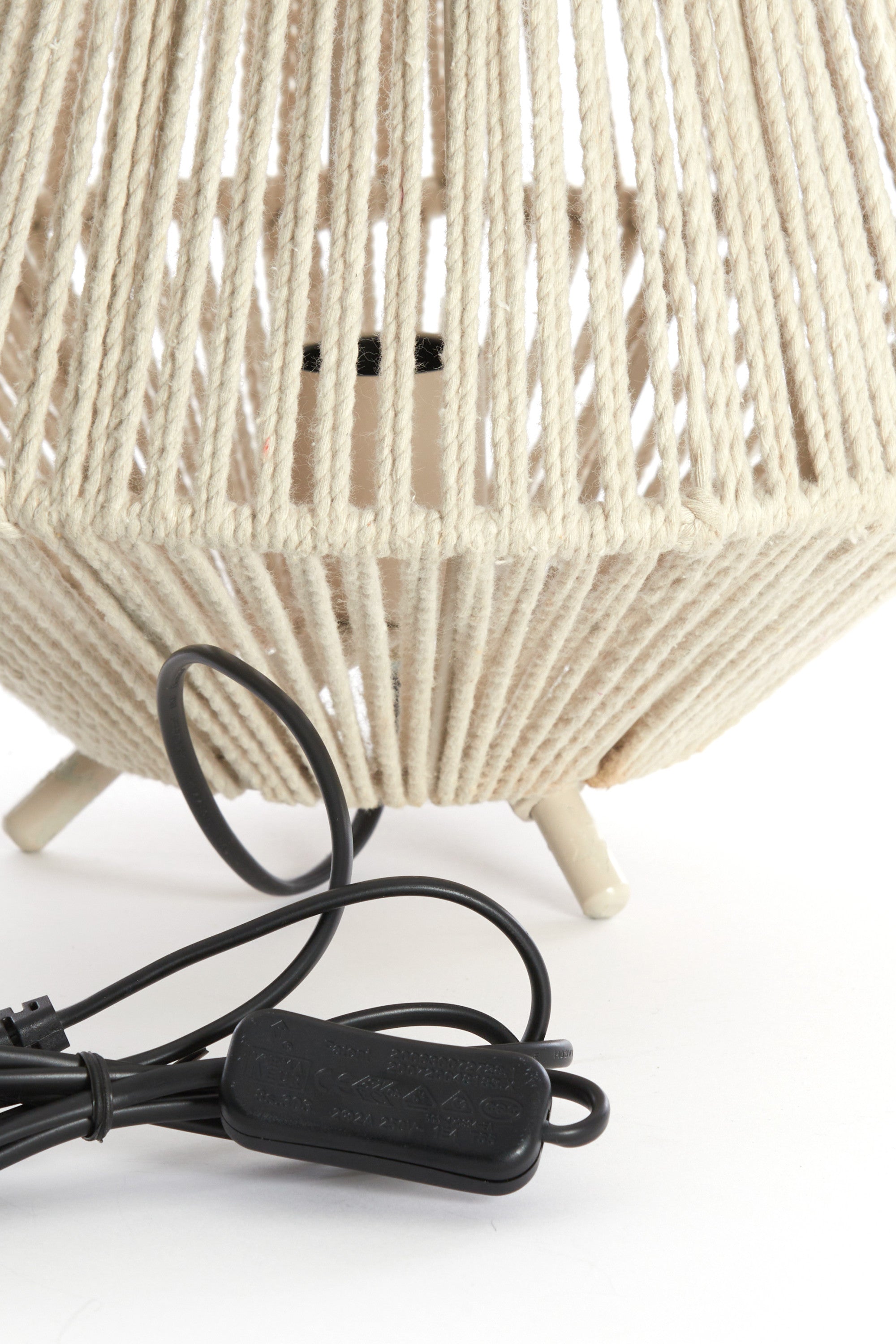 Felida Cream Metal Table Lamp 32cm