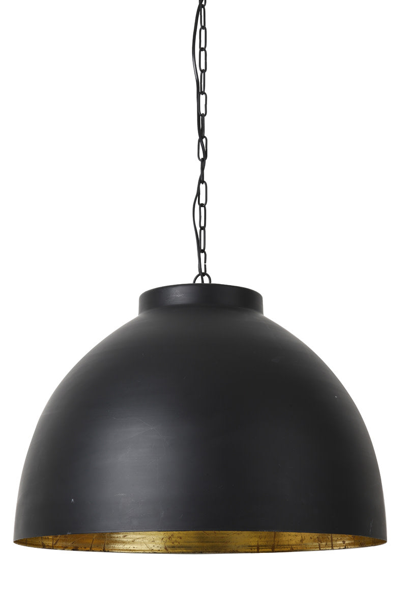 Kylie Black/Gold Metal Pendant Light 60cm