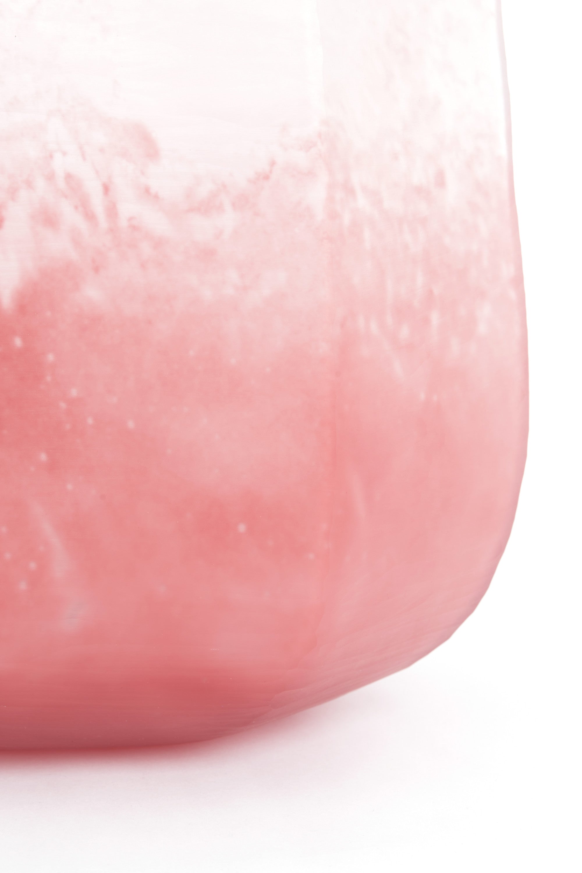 Pacengo Coral/Light Pink Glass Vase 42cm