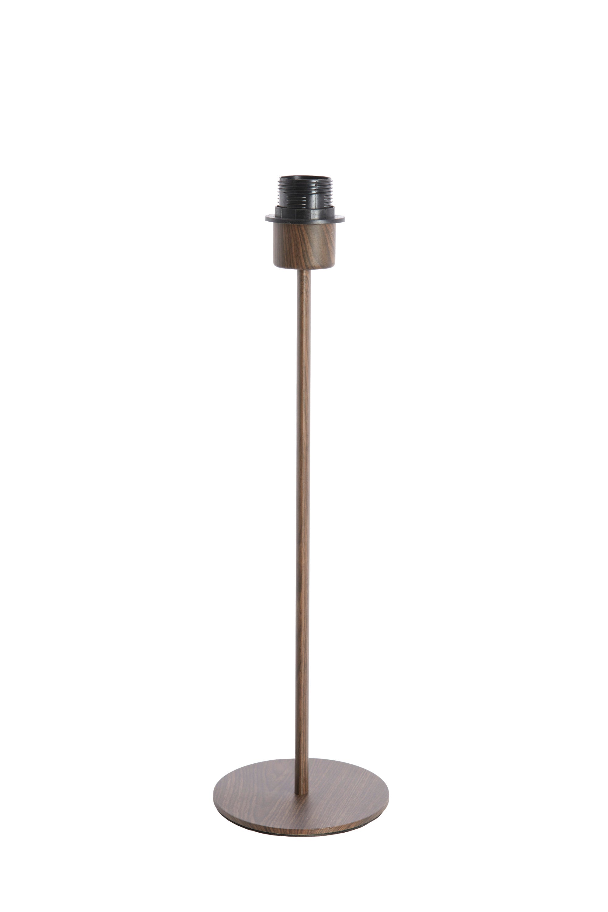 Cerini Dark Brown Wood Effect Table Lamp Base