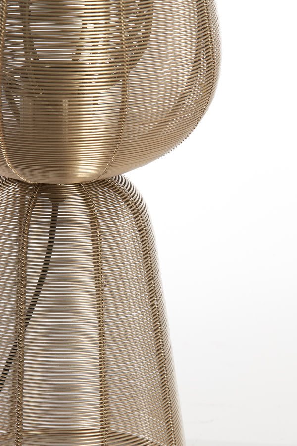 Aboso Light Gold Metal Table Lamp 42cm