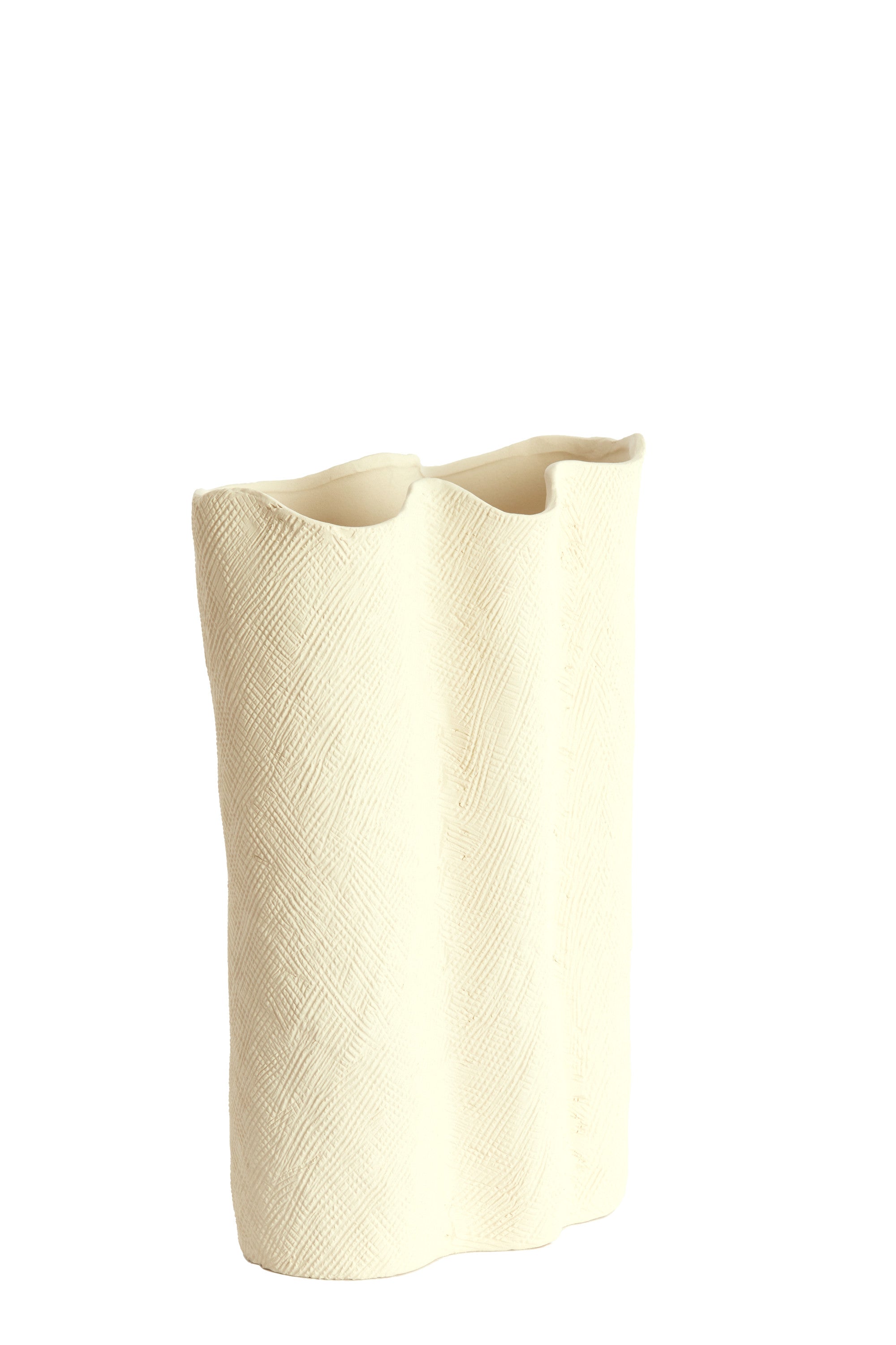 Flovilla Cream Ceramic Vase 40cm