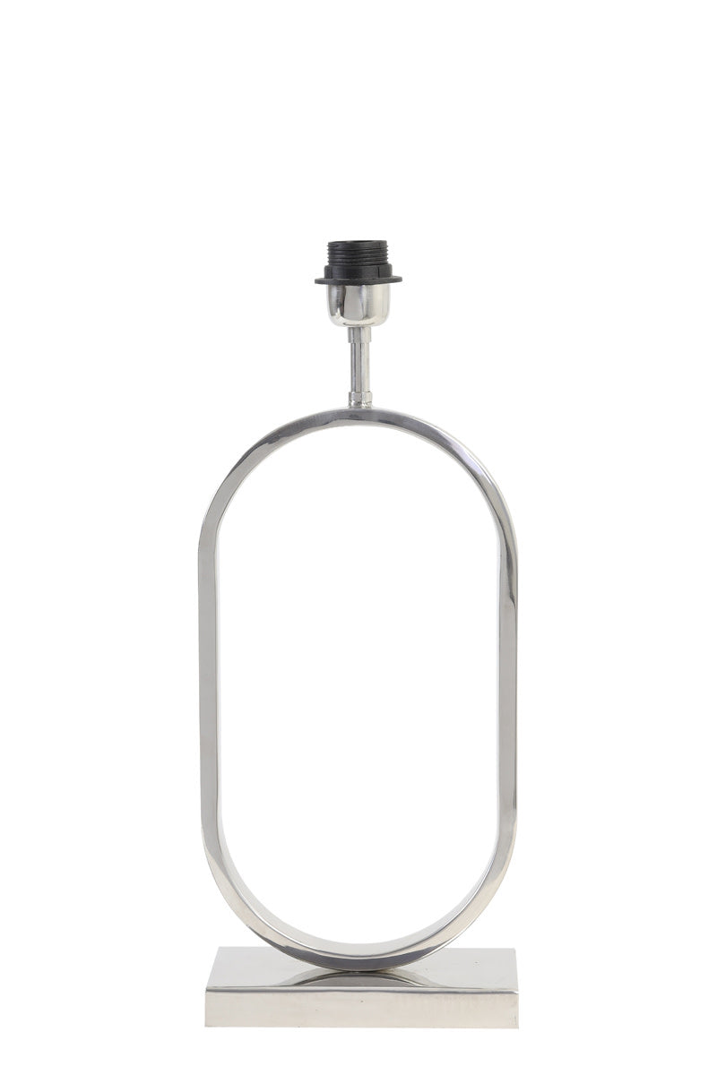Jamiri Nickel Metal Table Lamp Base