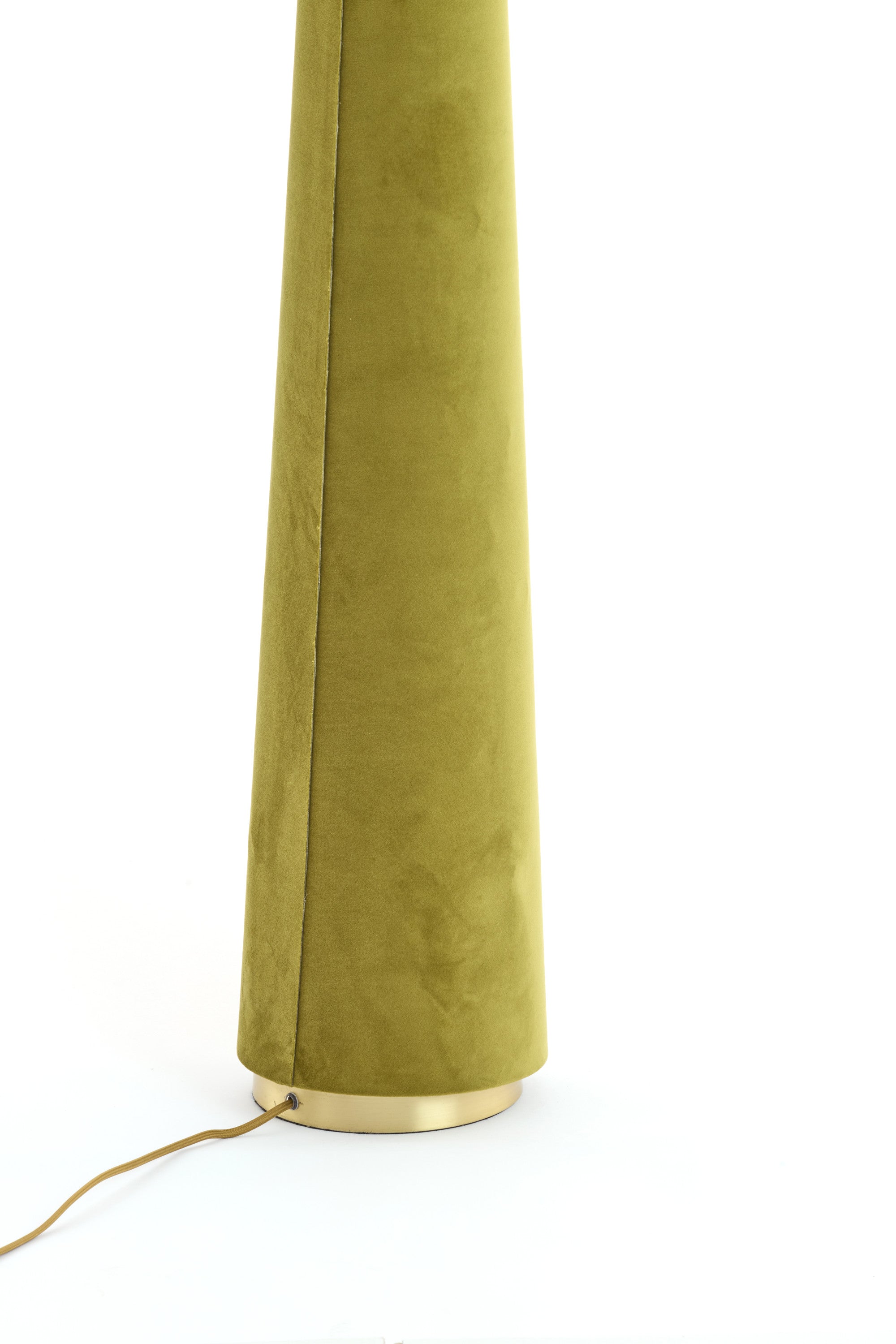Devia Green Velvet Floor Lamp