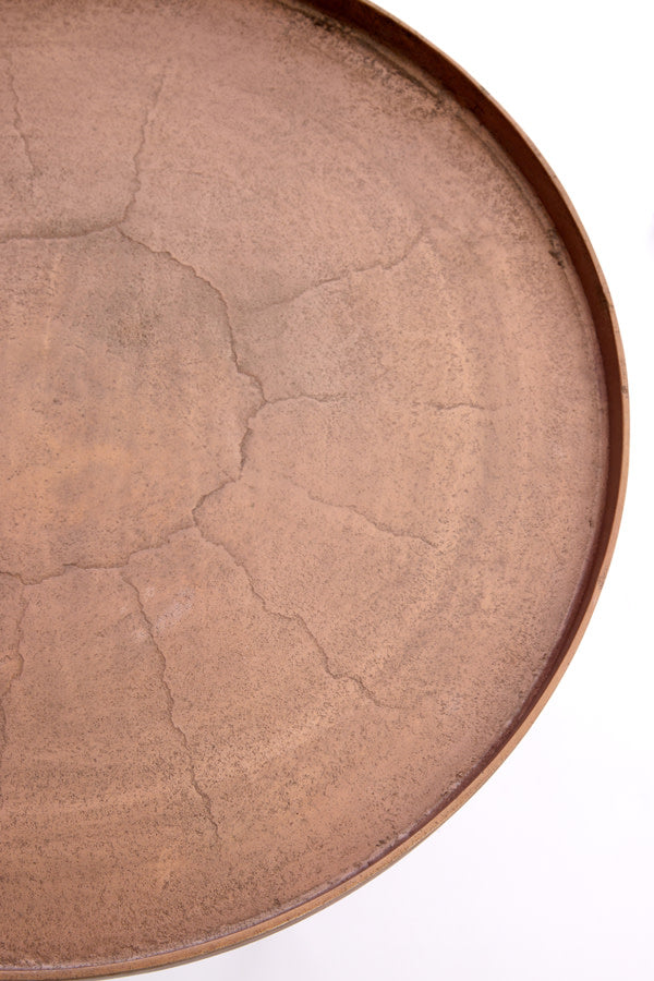 Pano Set of 2 Brown Bronze Coffee Tables