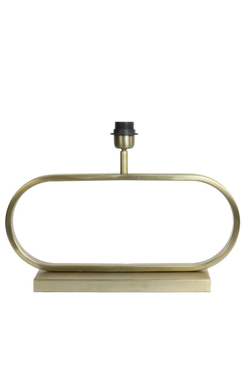 Jamiro Light Gold Metal Large Table Lamp Base 29cm
