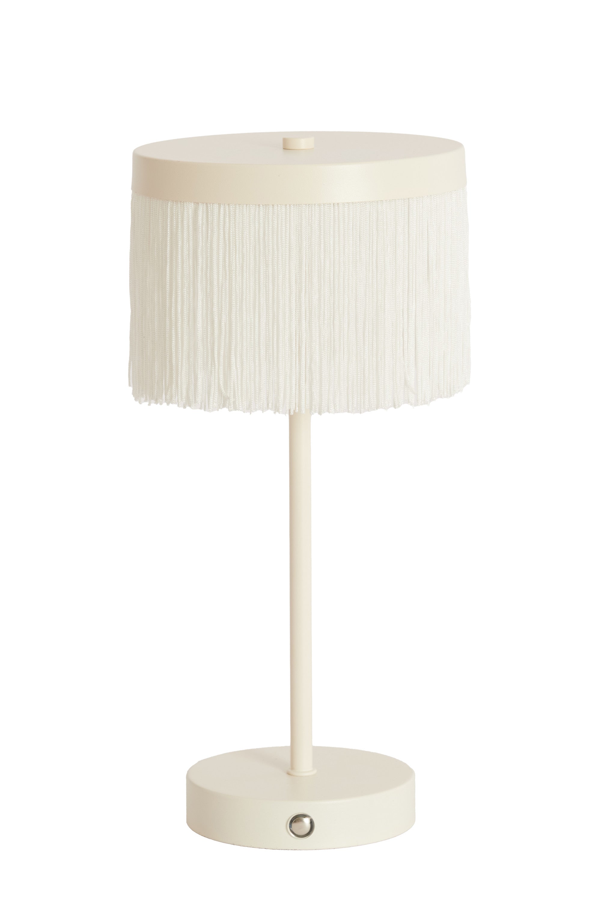 Diny Matt Cream Metal LED Table Lamp