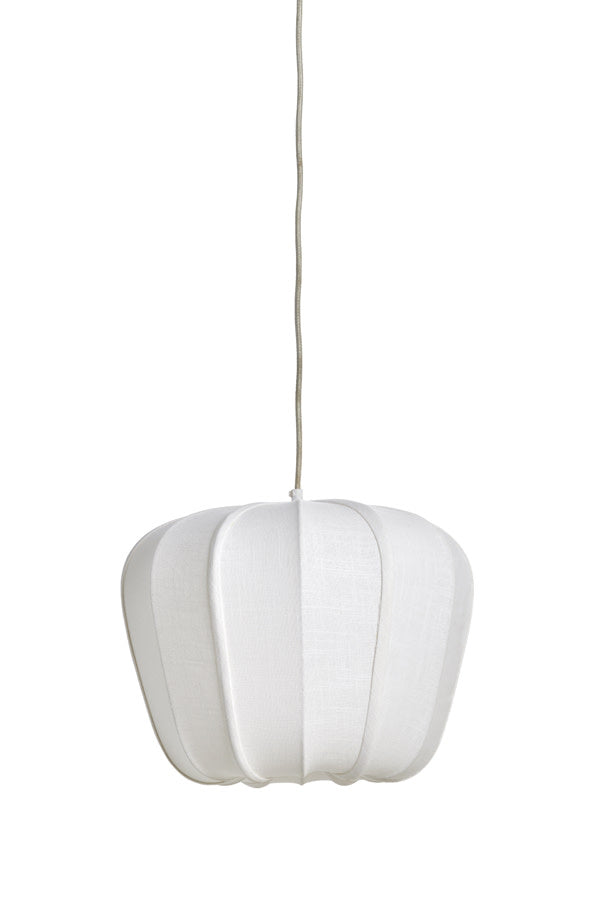 Zubedo White Pendant Light 40cm