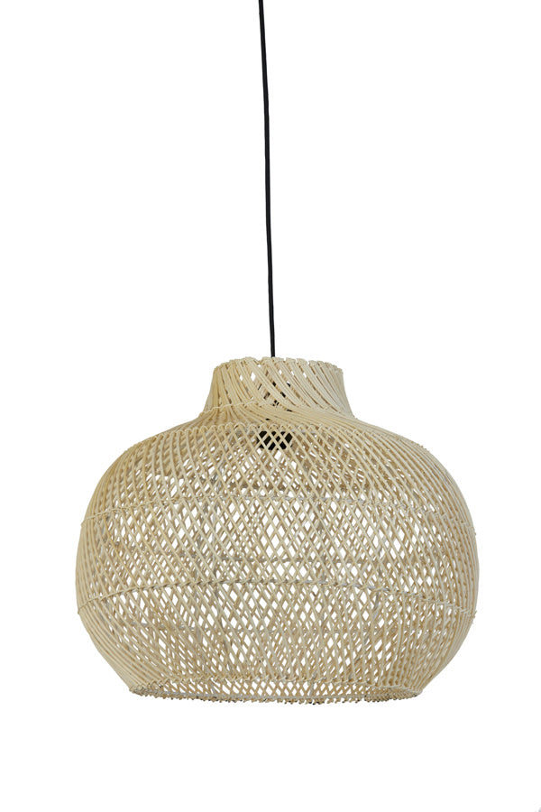 Charita Natural Rattan Pendant Light 46cm