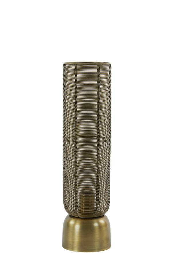 Lezuza Antique Bronze Metal Table Lamp 49.5cm