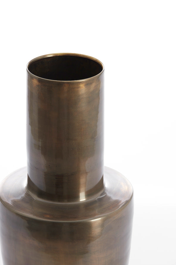 Datuh Antique Bronze Metal Vase