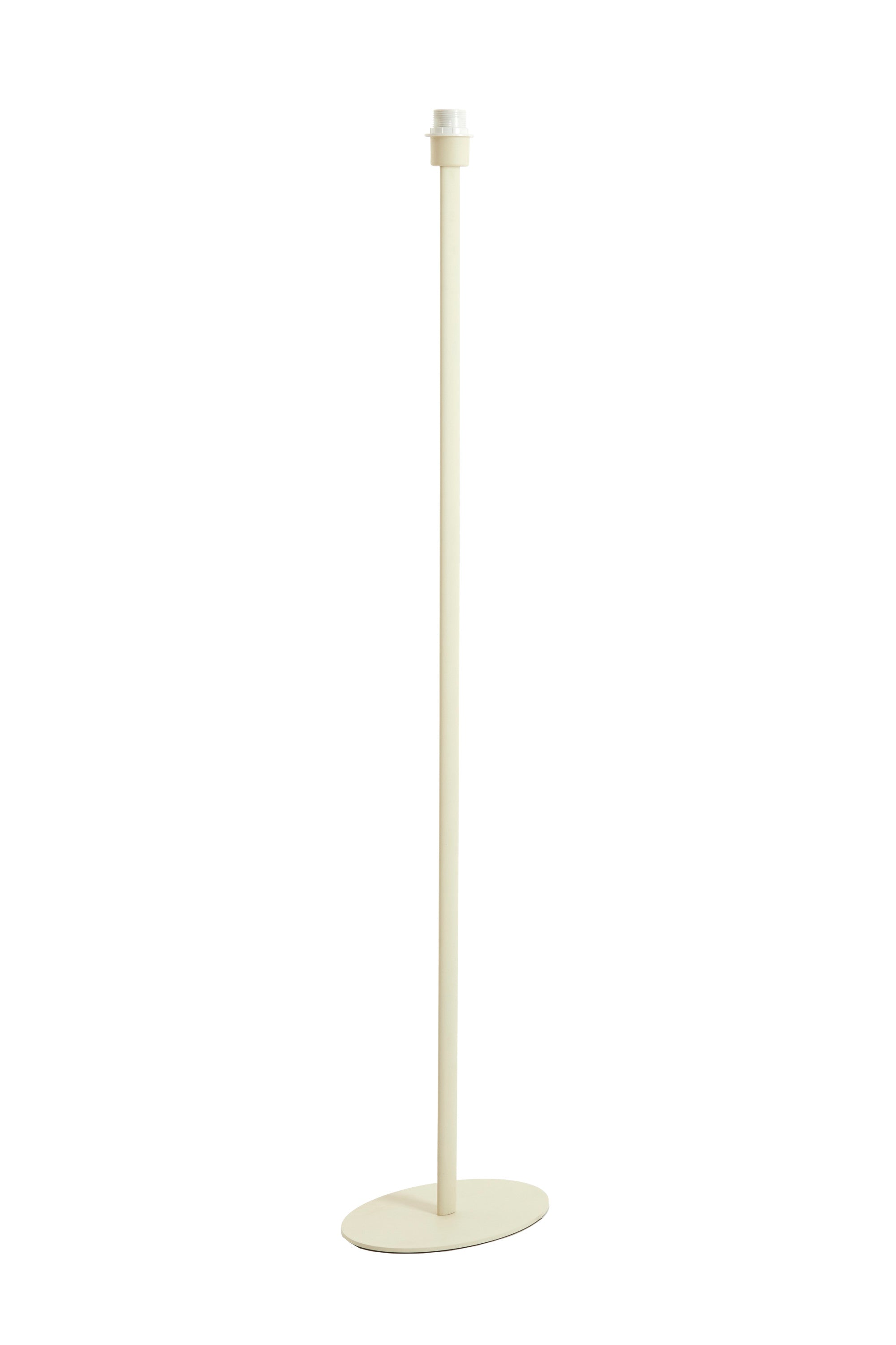 Cerini Cream Metal Floor Lamp Base