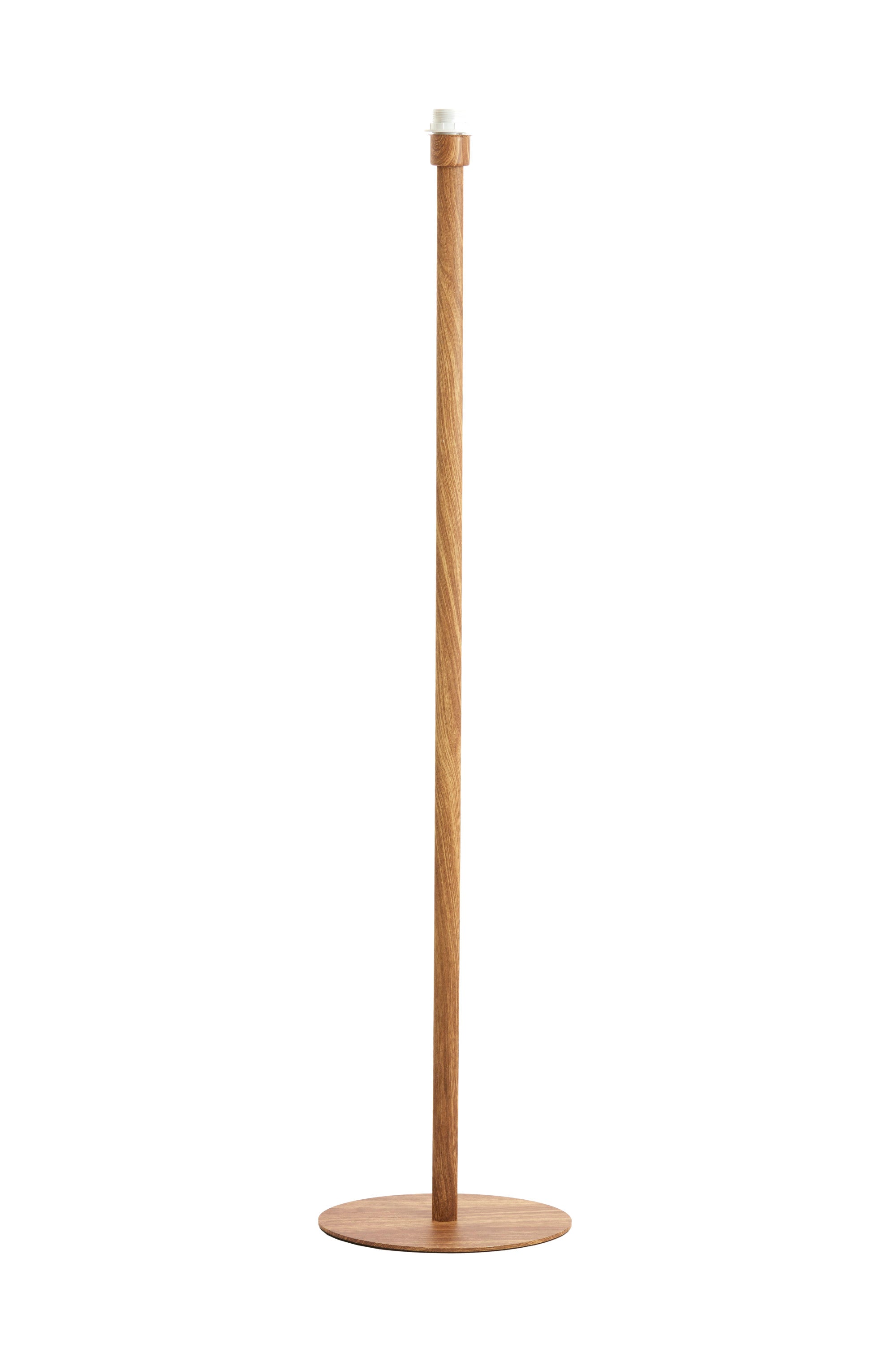 Cerini Natural Wood Effect Floor Lamp Base