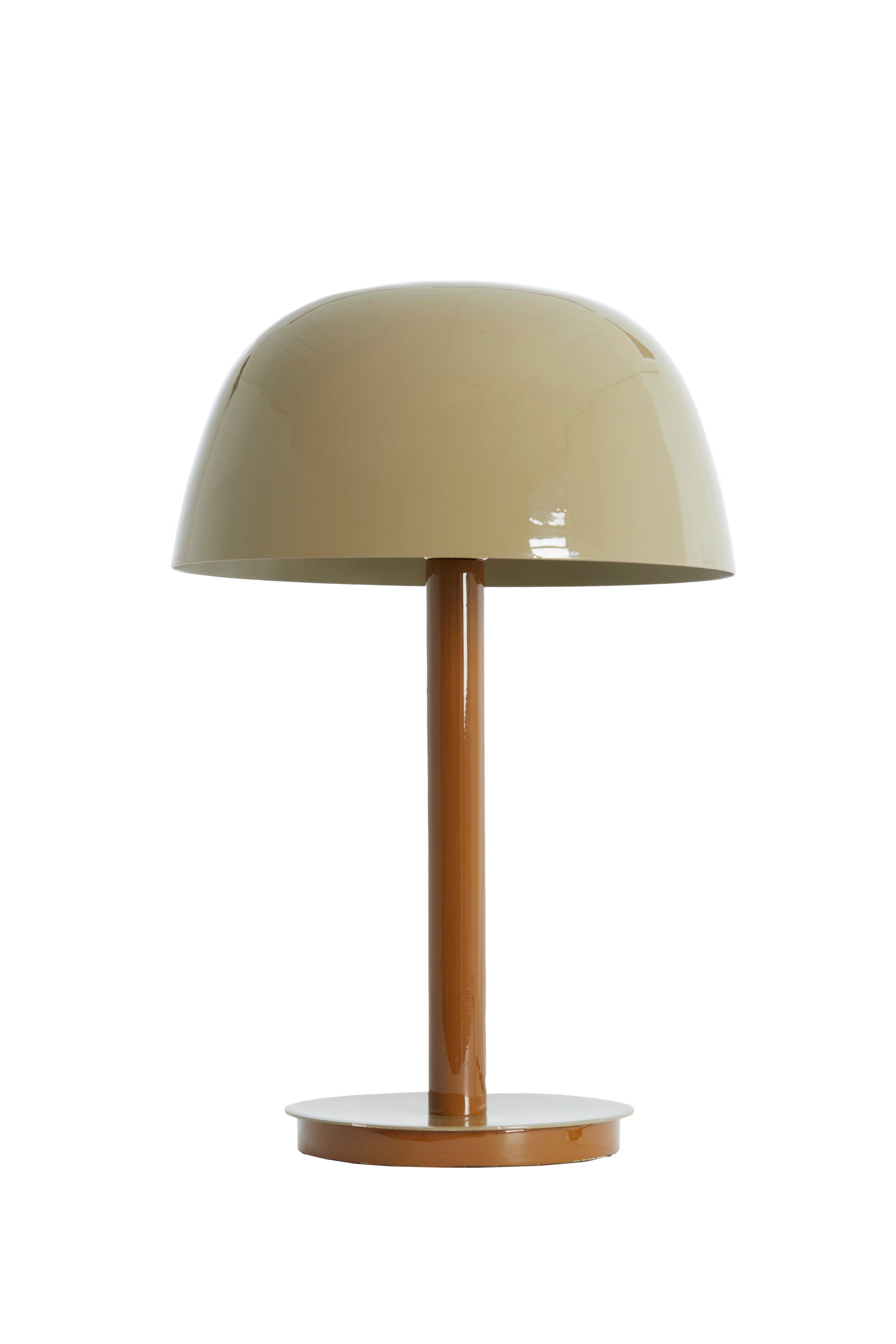 Marivet Sand & Brown Metal Table Lamp 48cm