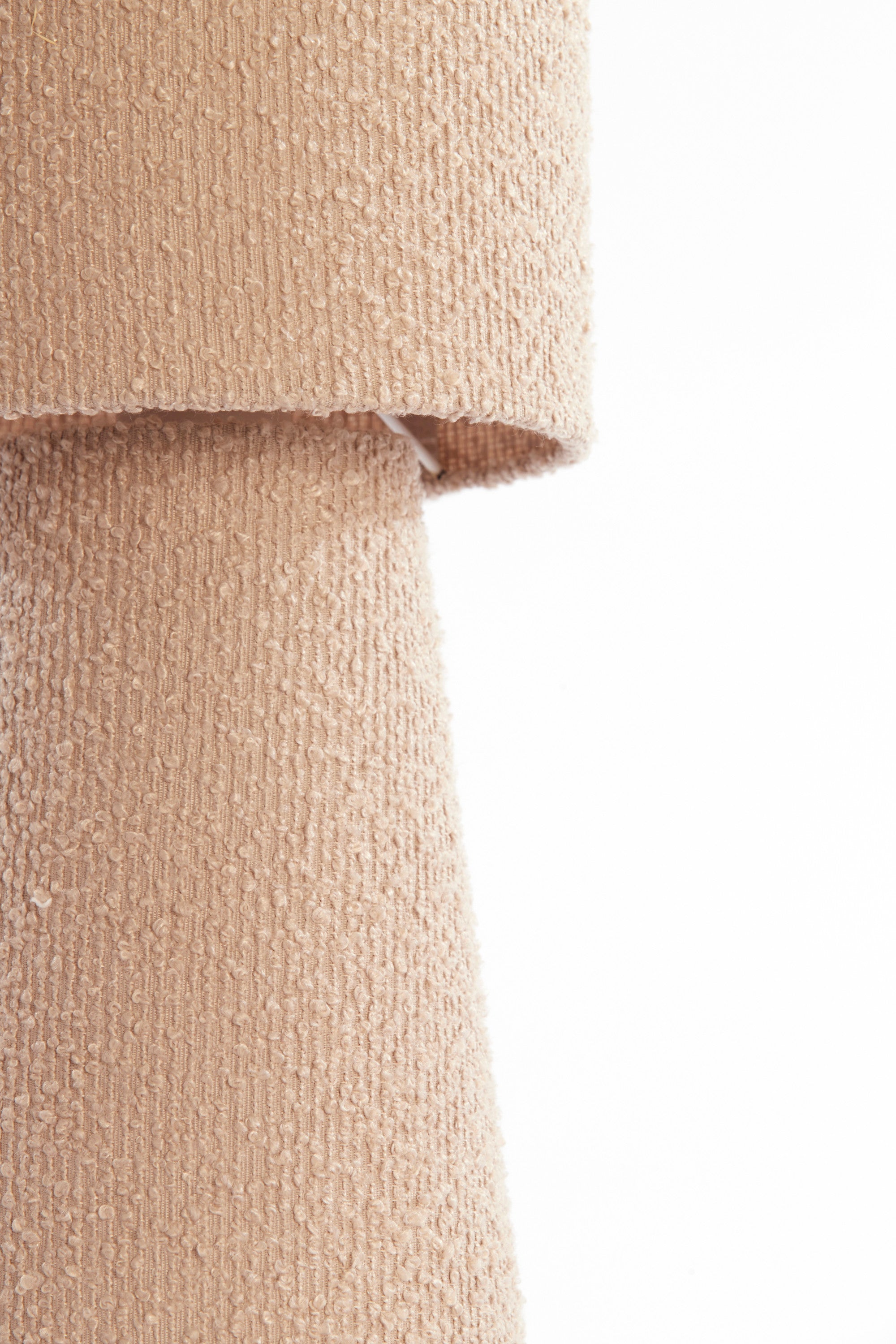 Mikkel Sand Bouclé Table Lamp