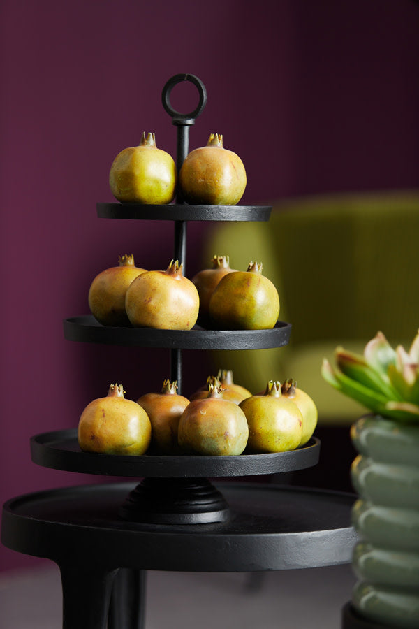Lutek Black Metal 3 Tier Display Unit