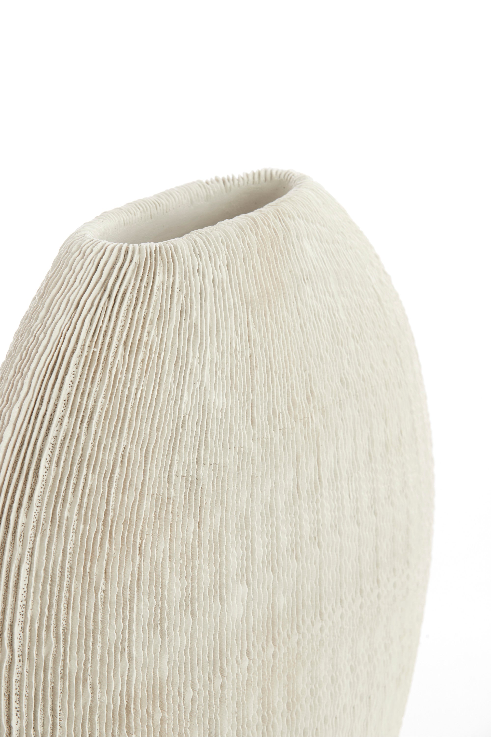 Bubio Cream Vase 50cm