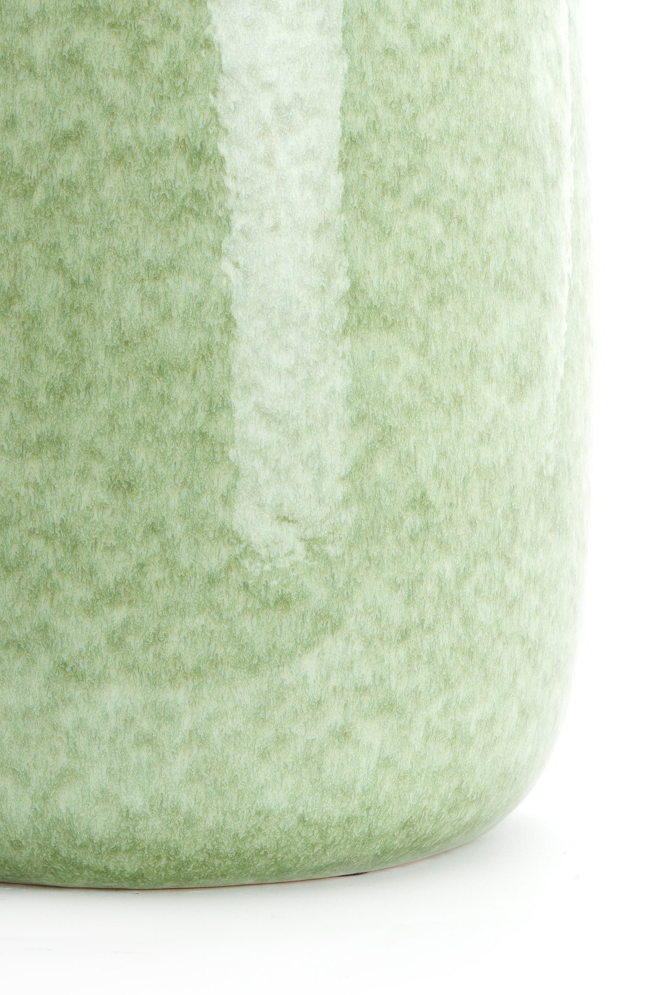 Franca Mint Green Ceramic Round Side Table