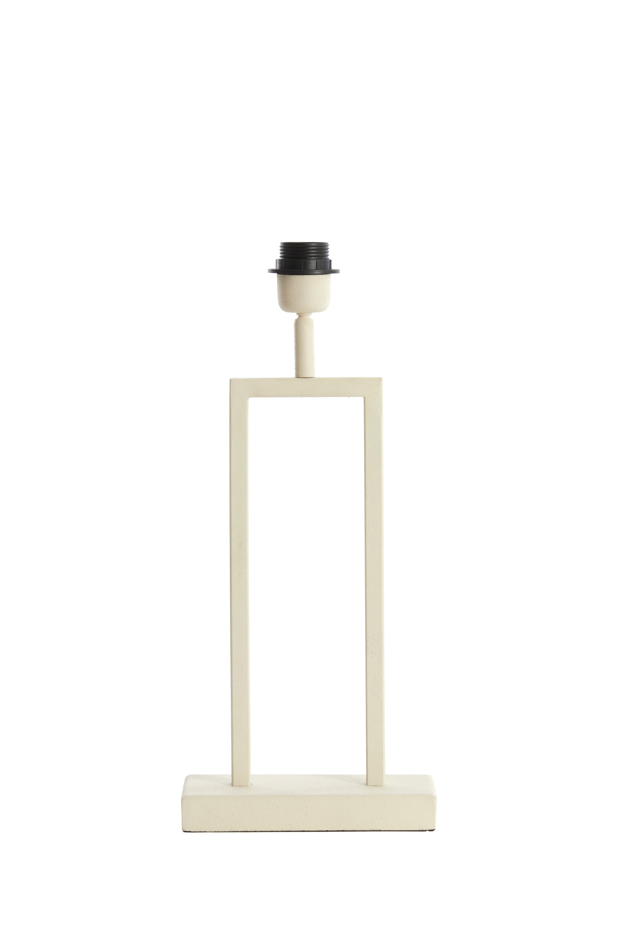 Shiva Cream Metal Table Lamp Base 41cm