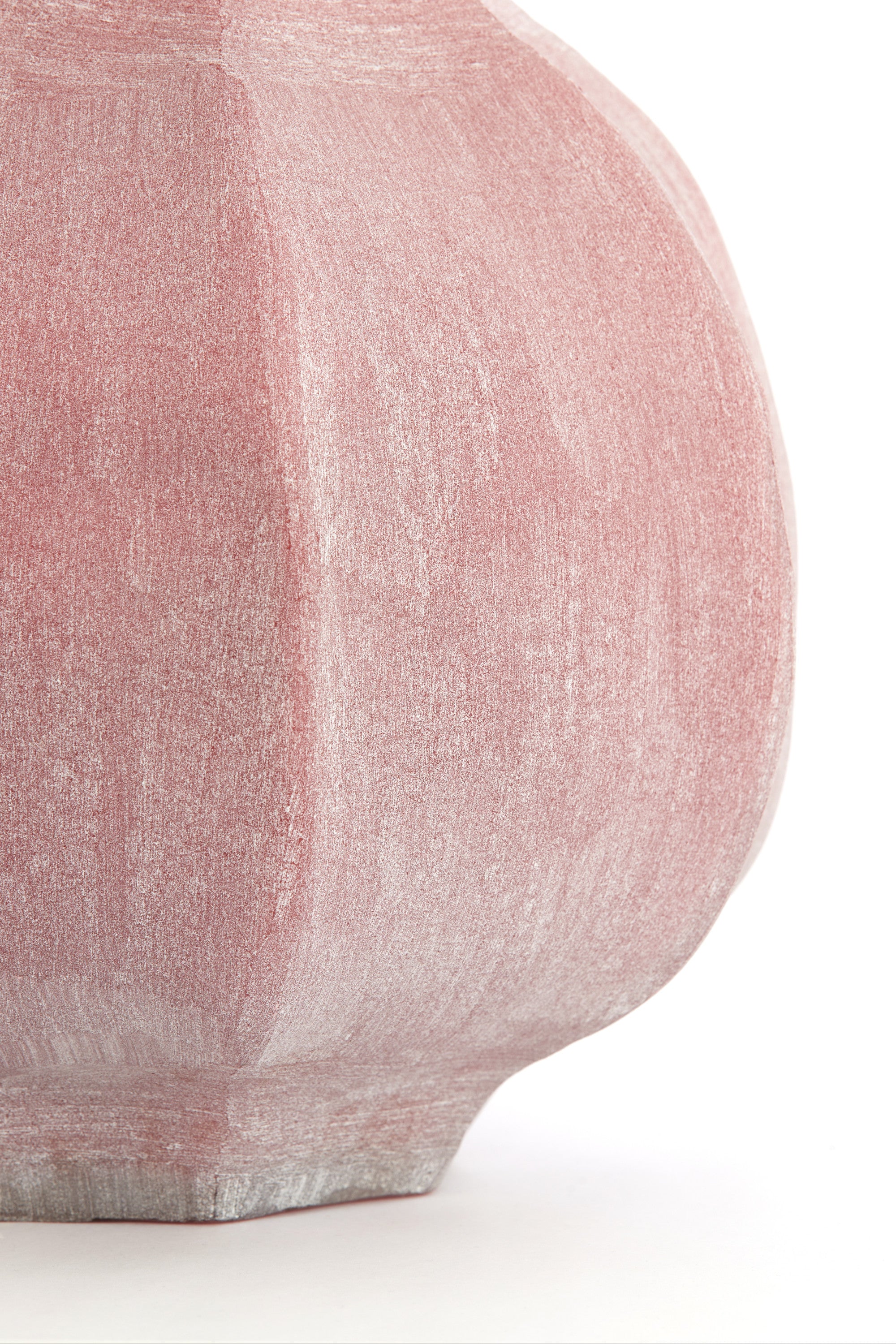 Tejeda Dark Pink Glass Vase 32cm
