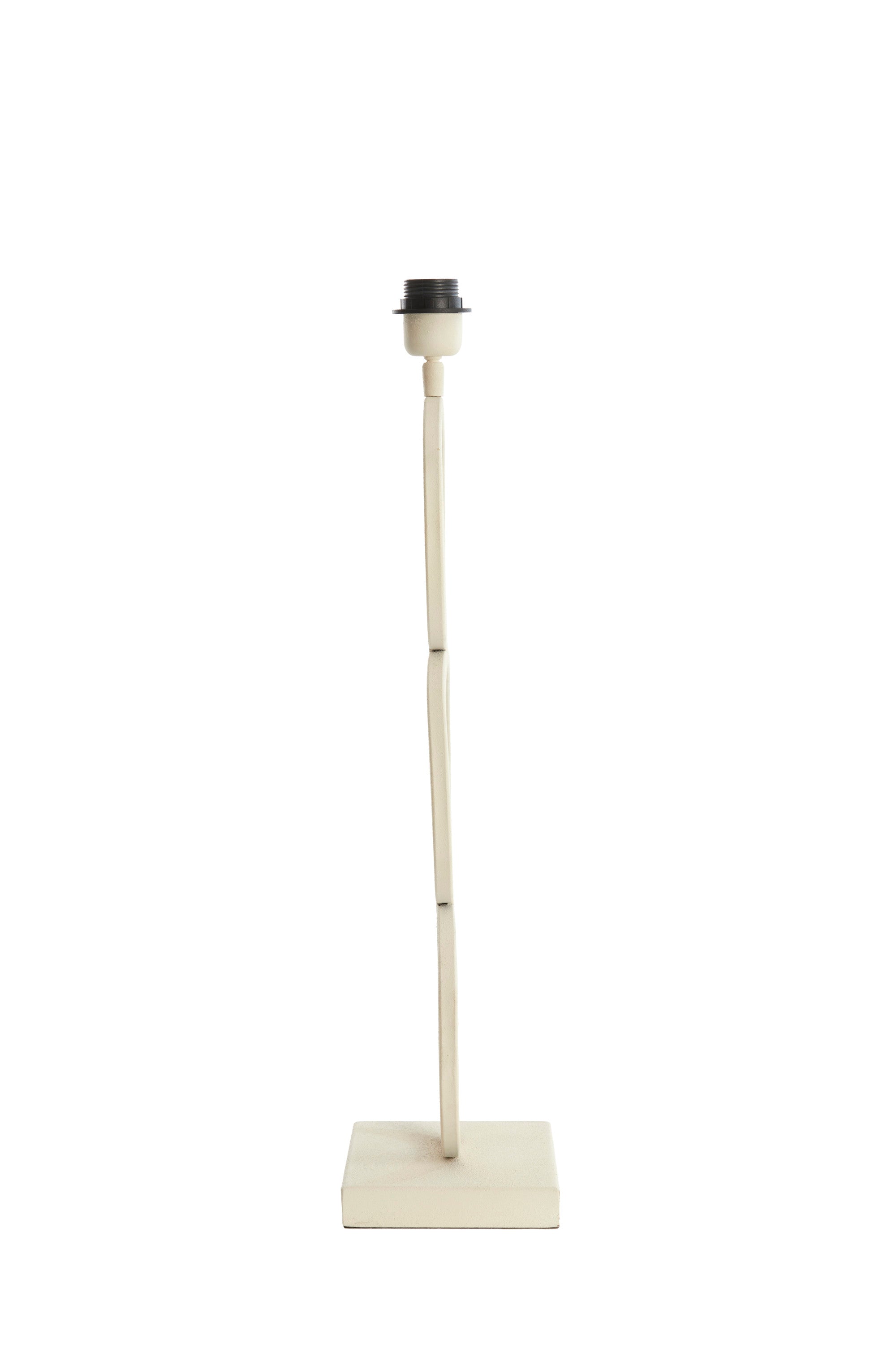 Stelius Cream Metal Table Lamp Base 59cm