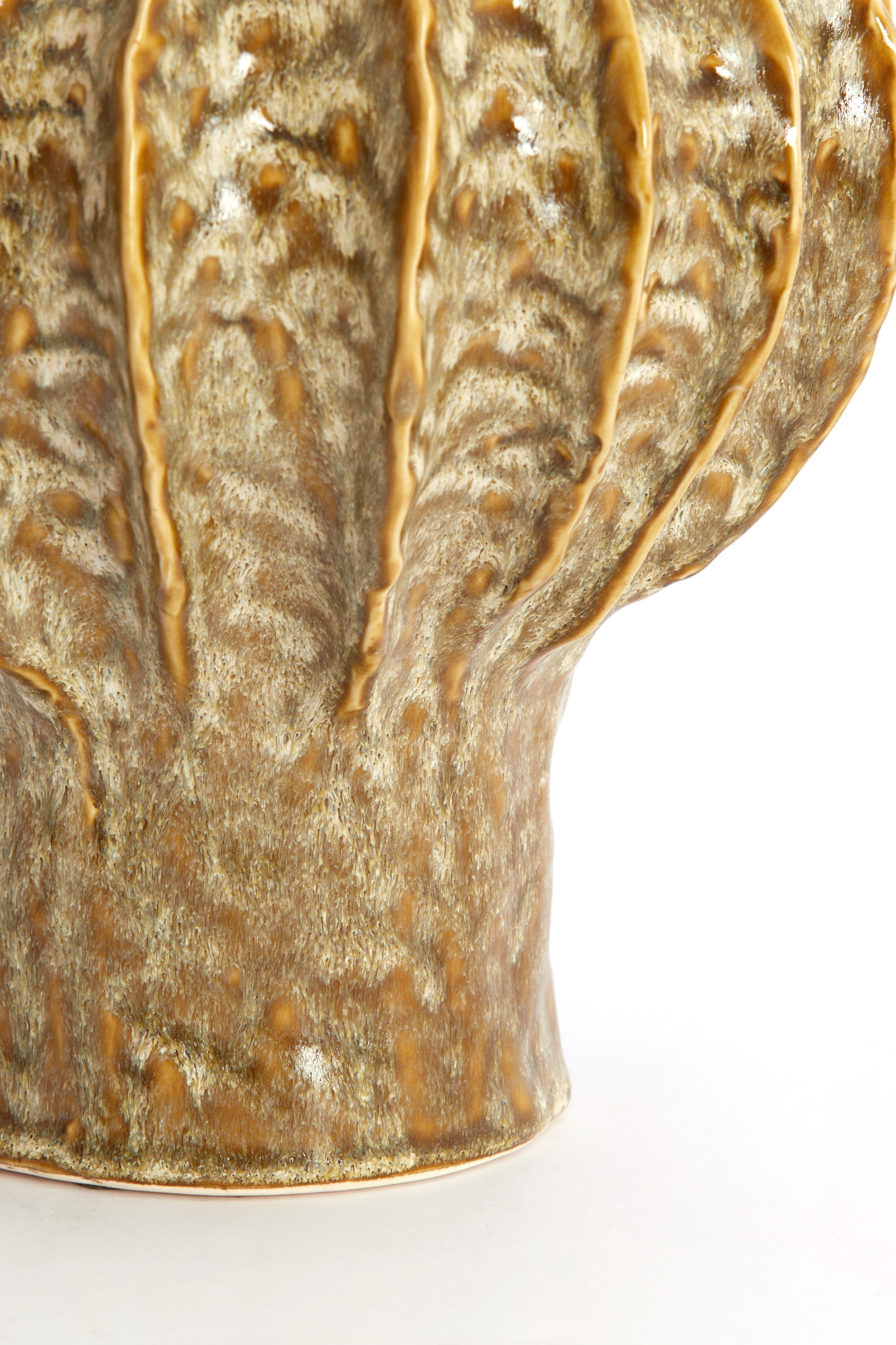 Hakone Olive Green Ceramic Vase