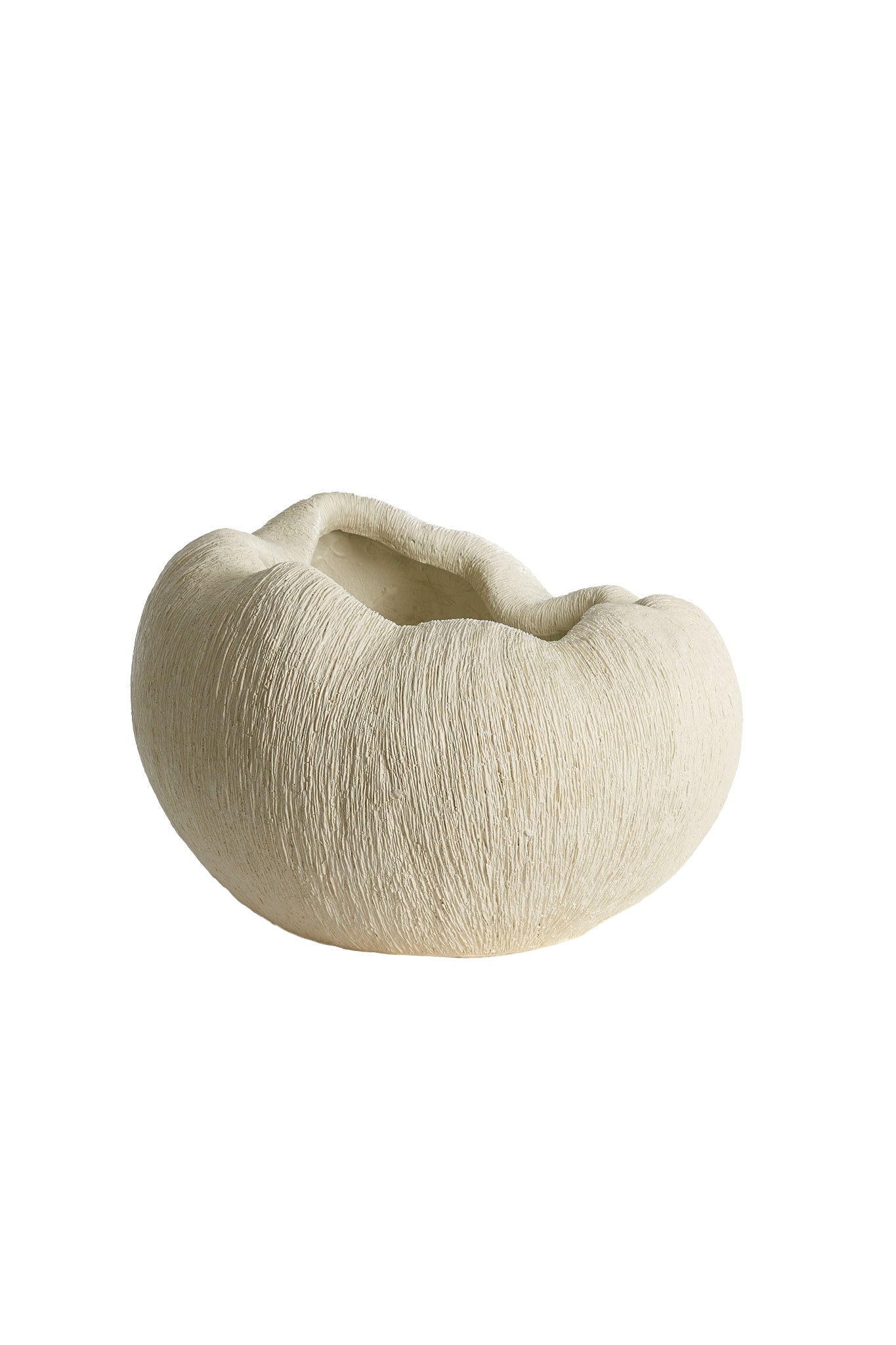 Denisa Cream Vase 34cm