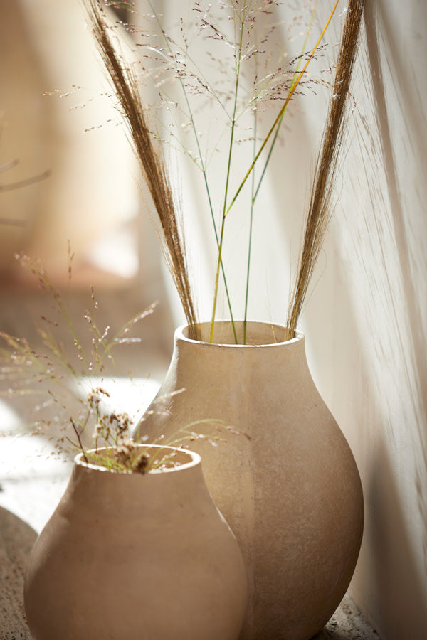Norell Natural Papier Mâché Decorative Planter 30cm