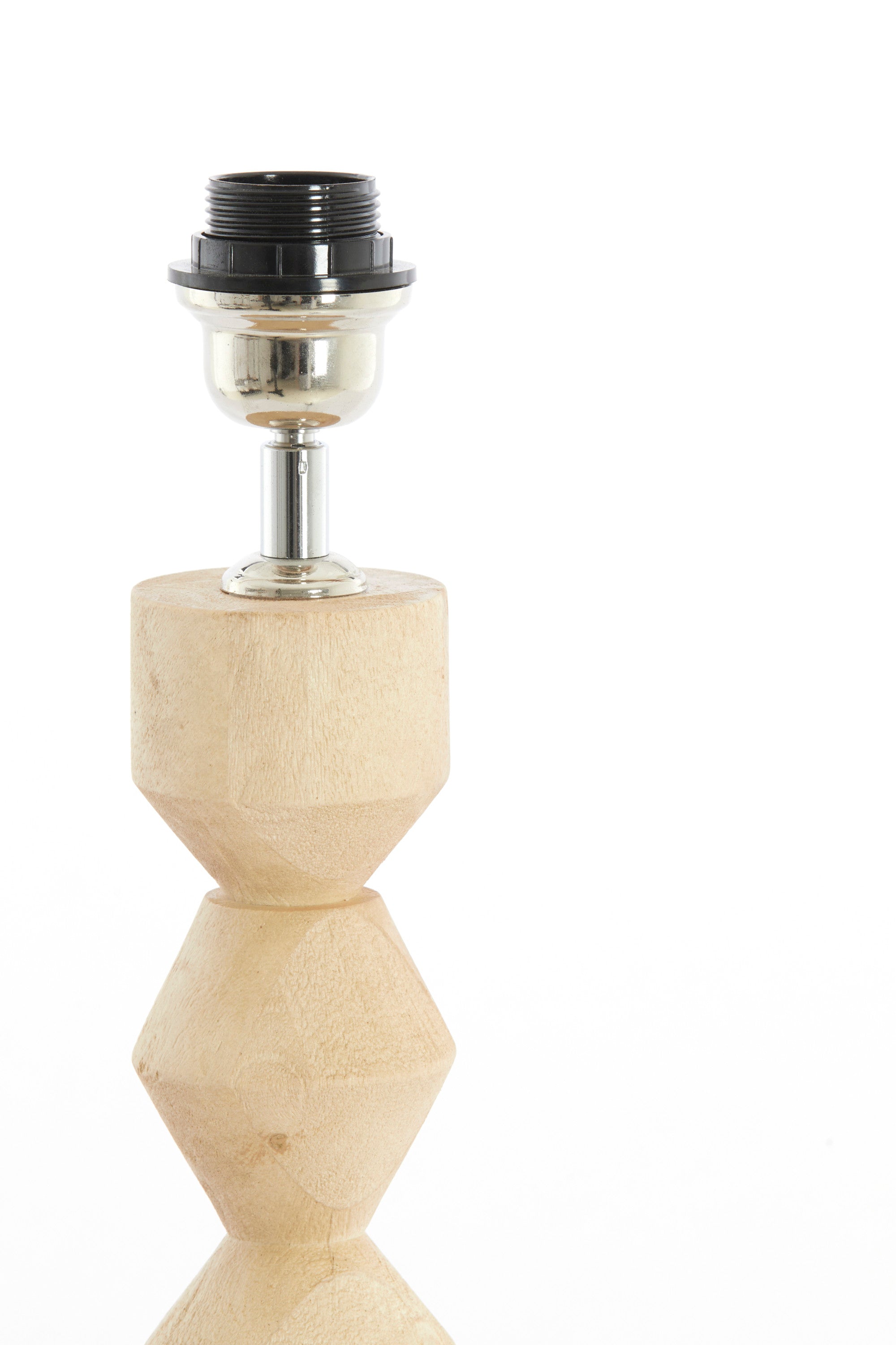 Edie Matt Natural Wood Table Lamp Base