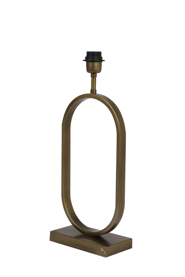 Jamiri Antique Bronze Metal Table Lamp Base 45cm