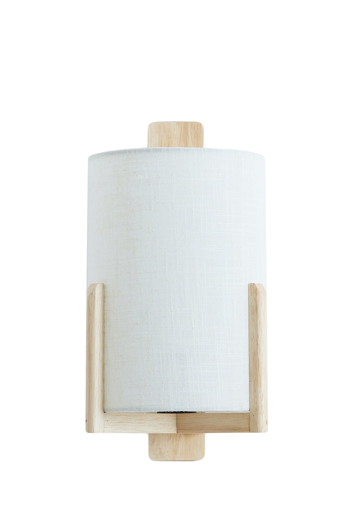 Litto Natural & White Linen Wall Light