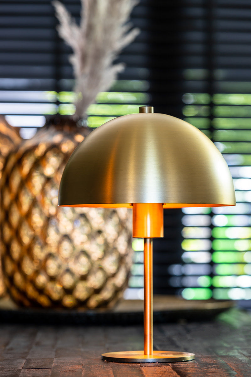 Merel Antique Bronze Metal Table Lamp 35cm