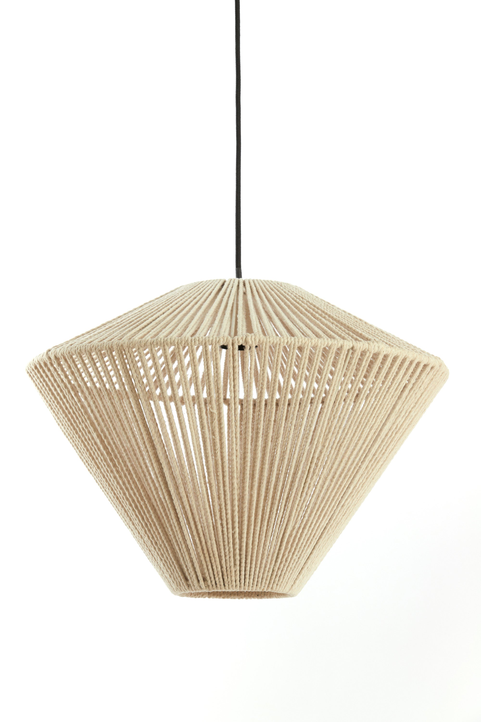 Felida Cream Metal 3 Light Pendant Light