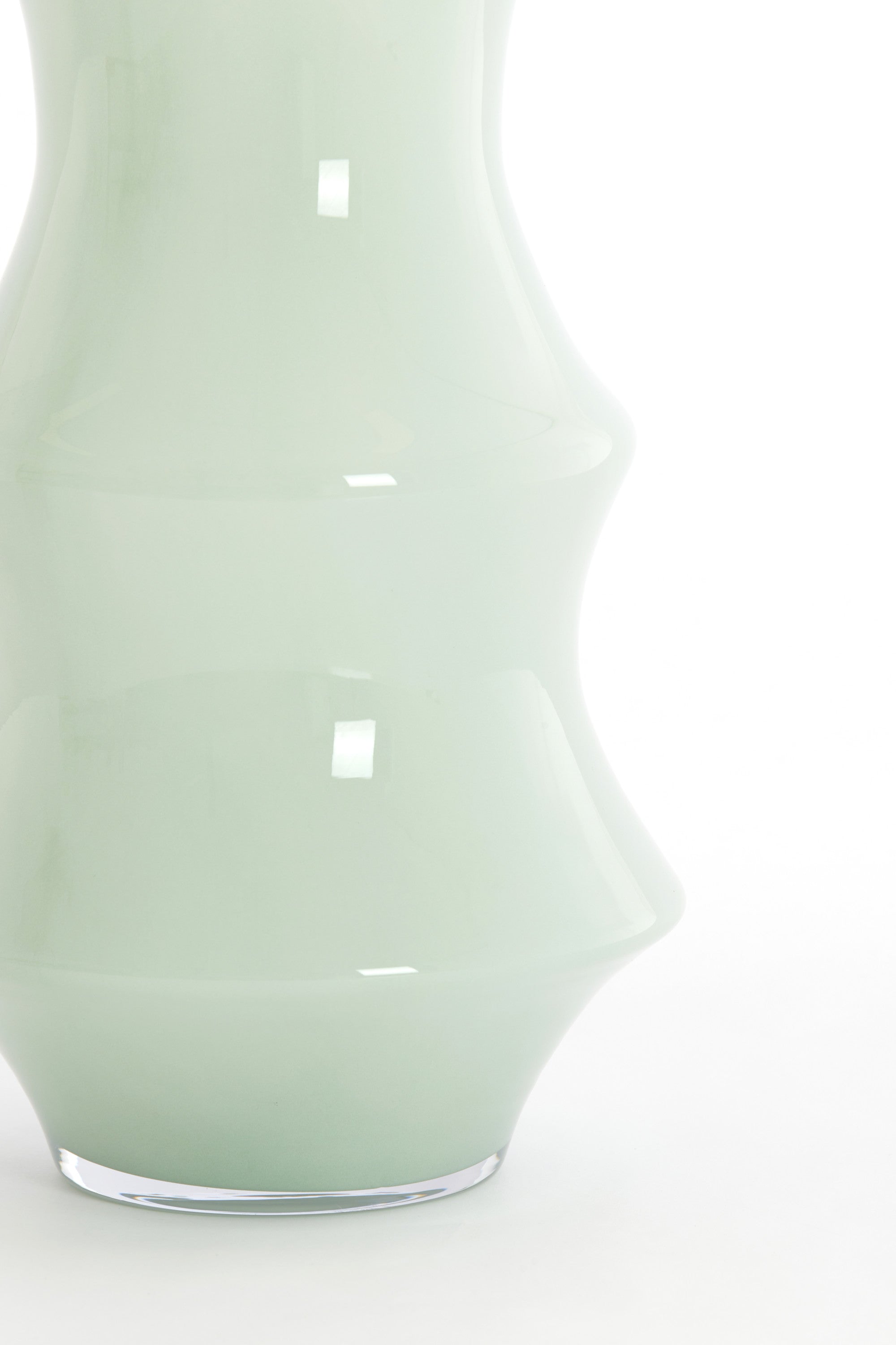 Fiorenza Mint Glass Vase 70cm