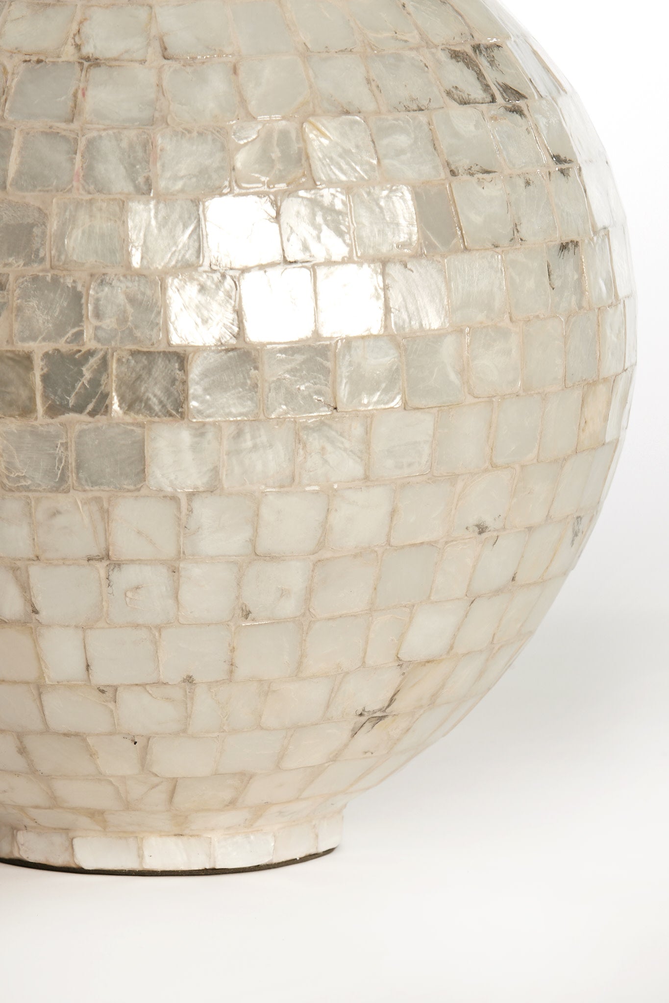 Elorza Cream Bamboo Vase 35cm