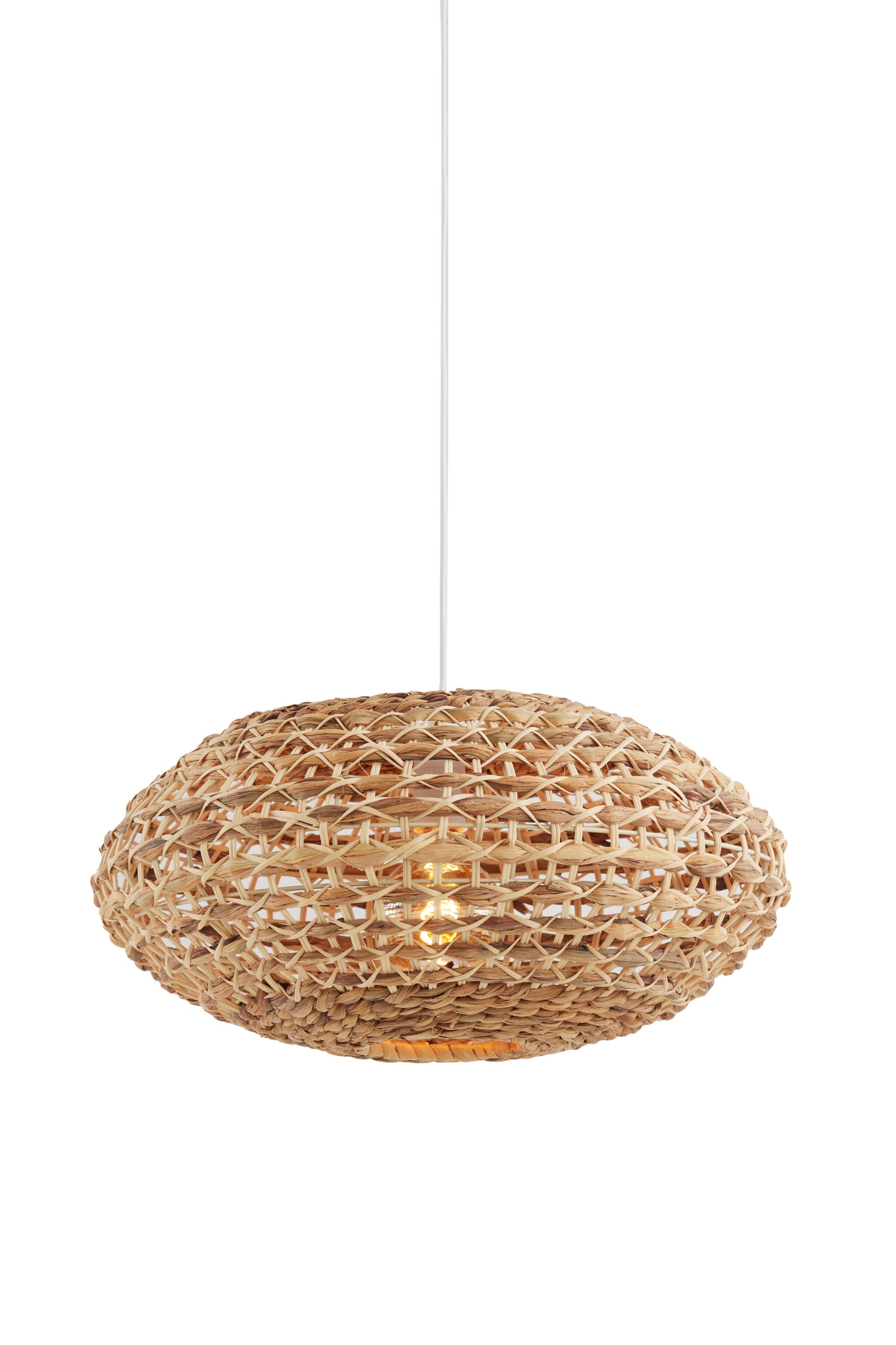 Tripoli Natural Rattan Pendant Light 50cm