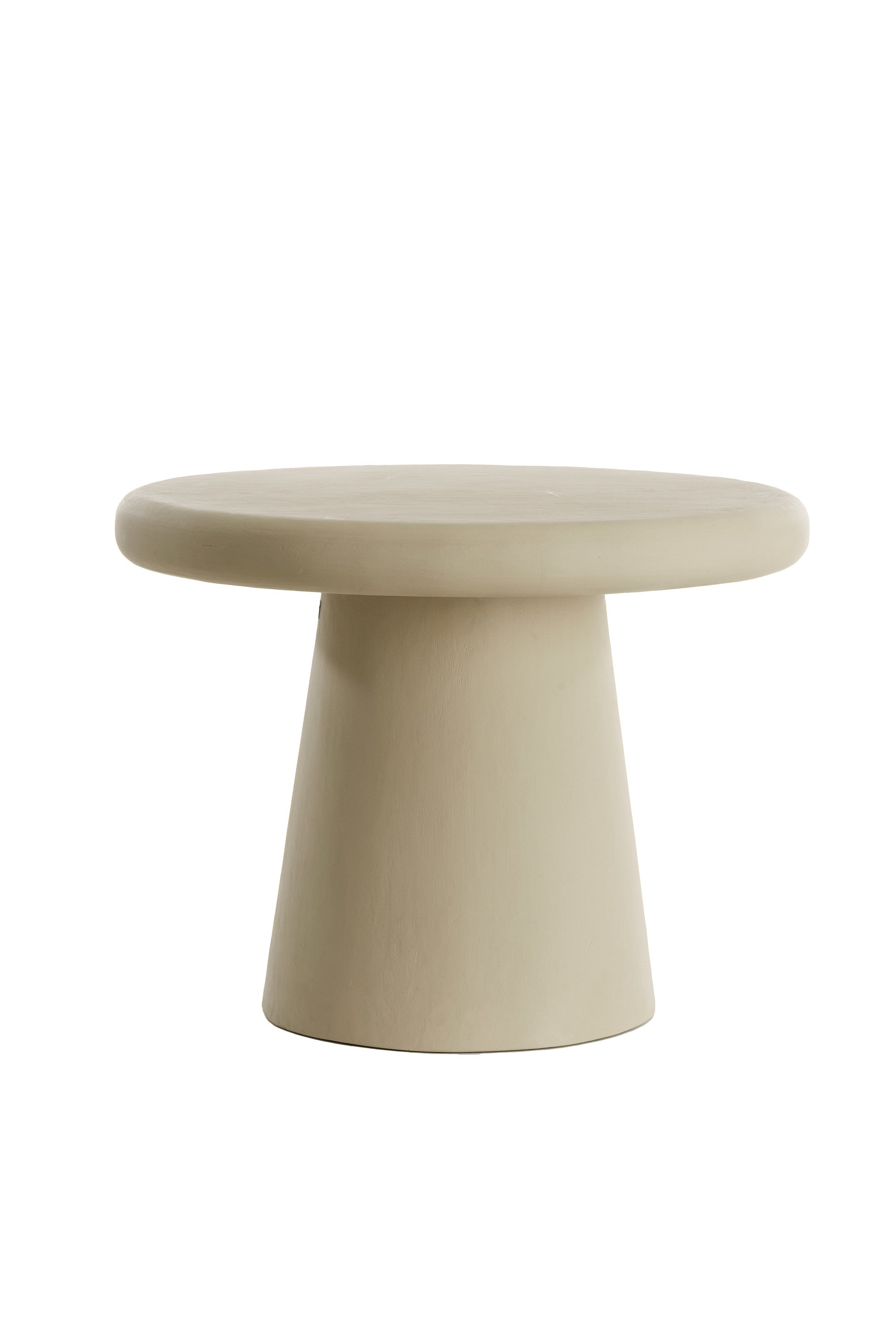 Kulona Beige Wood Round Coffee Table 60cm